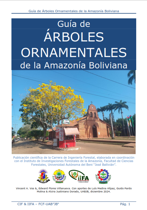 Guía de árboles ornamentales de la Amazonía boliviana
